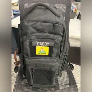 Awesome Tactical Baby Gear diaper backpack in near mint condition, used once